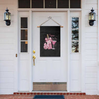Happy New Year 2026 New Years Eve Party Garden Flag Pink Cocktail Disco Ball - Wonder Print Shop