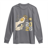 Funny New Years Eve Silly Goose 2026 Long Sleeve Shirt New Year Party - Wonder Print Shop