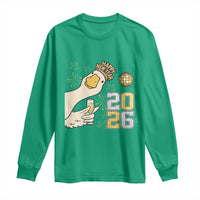 Funny New Years Eve Silly Goose 2026 Long Sleeve Shirt New Year Party - Wonder Print Shop