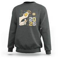 Funny New Years Eve Silly Goose 2026 Sweatshirt New Year Party - Wonder Print Shop