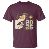 Funny New Years Eve Silly Goose 2026 T Shirt New Year Party - Wonder Print Shop