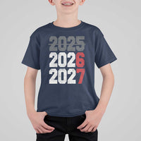 Funny 67 New Year T Shirt For Kid Happy New Year 2026 2027 Sports Jersey Number - Wonder Print Shop