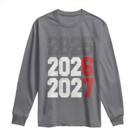 Funny 67 New Year Long Sleeve Shirt Happy New Year 2026 2027 Sports Jersey Number - Wonder Print Shop