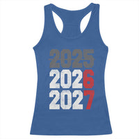 Funny 67 New Year Racerback Tank Top Happy New Year 2026 2027 Sports Jersey Number - Wonder Print Shop