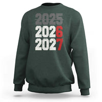 Funny 67 New Year Sweatshirt Happy New Year 2026 2027 Sports Jersey Number - Wonder Print Shop