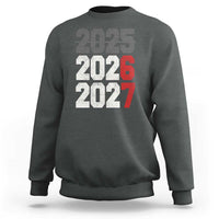 Funny 67 New Year Sweatshirt Happy New Year 2026 2027 Sports Jersey Number - Wonder Print Shop