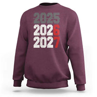 Funny 67 New Year Sweatshirt Happy New Year 2026 2027 Sports Jersey Number - Wonder Print Shop