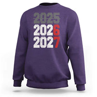 Funny 67 New Year Sweatshirt Happy New Year 2026 2027 Sports Jersey Number - Wonder Print Shop