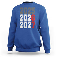 Funny 67 New Year Sweatshirt Happy New Year 2026 2027 Sports Jersey Number - Wonder Print Shop