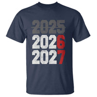 Funny 67 New Year T Shirt Happy New Year 2026 2027 Sports Jersey Number - Wonder Print Shop