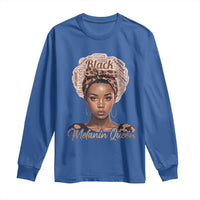 Melanin Queen Long Sleeve Shirt Proud African American Black Pride