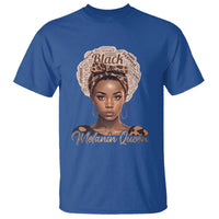Melanin Queen T Shirt Proud African American Black Pride