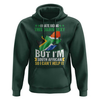 I Hate Being This Damn Sexy But I'm South African So I can't Help It Hoodie Saffa Flag