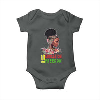 Education Is Freedom Baby Onesie Black History Month Teacher Melanin Black Girl