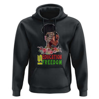 Education Is Freedom Hoodie Black History Month Teacher Melanin Black Girl