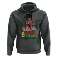 Education Is Freedom Hoodie Black History Month Teacher Melanin Black Girl