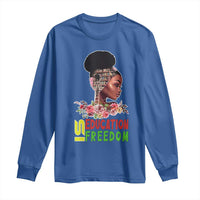 Education Is Freedom Long Sleeve Shirt Black History Month Teacher Melanin Black Girl