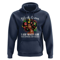 Proud African American Melanin Black Afro Girl Hoodie Black Queen I Am Who I Am Your Approval Isn't Needed