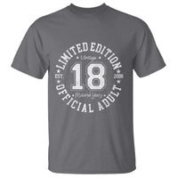 Funny 18th Birthday T Shirt Est 2008 Limited Edition Official Adult