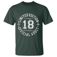Funny 18th Birthday T Shirt Est 2008 Limited Edition Official Adult