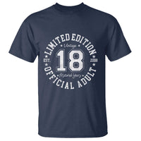 Funny 18th Birthday T Shirt Est 2008 Limited Edition Official Adult