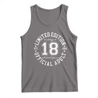 Funny 18th Birthday Tank Top Est 2008 Limited Edition Official Adult