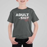 Funny Adultish 18th Birthday T Shirt For Kid Adult Shit 18 Years Old Joke