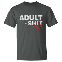 Funny Adultish 18th Birthday T Shirt Adult Shit 18 Years Old Joke