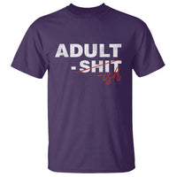 Funny Adultish 18th Birthday T Shirt Adult Shit 18 Years Old Joke