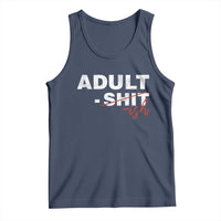 Funny Adultish 18th Birthday Tank Top Adult Shit 18 Years Old Joke