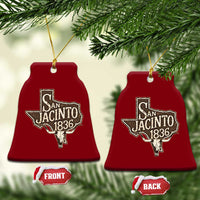 Battle of San Jacinto 1836 Texas History Independence Day Ceramic Ornament