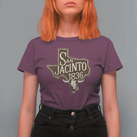 Battle of San Jacinto 1836 Texas History Independence Day T Shirt For Women