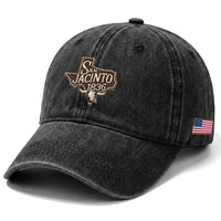 Battle of San Jacinto 1836 Texas History Independence Day Washed Cotton Baseball Cap