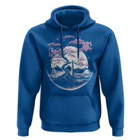 Washington DC Cherry Blossoms Monuments Memorials Japanese Style Hoodie