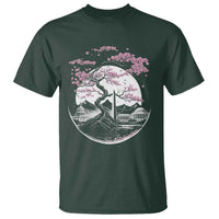 Washington DC Cherry Blossoms Monuments Memorials Japanese Style T Shirt