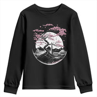 Washington DC Cherry Blossoms Monuments Memorials Japanese Style Youth Sweatshirt
