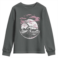 Washington DC Cherry Blossoms Monuments Memorials Japanese Style Youth Sweatshirt