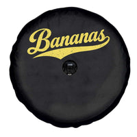 Bananas Retro Throwback Baseball Sport Lover Spare Tire Cover