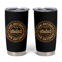 San Antonio Texas TX Vintage Souvenir Texan Pride Tumbler Cup
