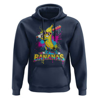 Funny Bananas Baseball Drip Ice Cream Sports Splatter Hoodie