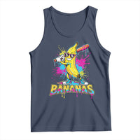 Funny Bananas Baseball Drip Ice Cream Sports Splatter Tank Top