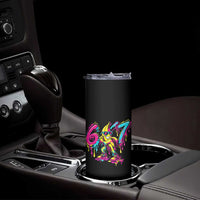 Funny 67 Banana Baseball Drip Ice Cream Six Seven Meme Skinny Tumbler
