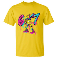 Funny 67 Banana Baseball Drip Ice Cream Six Seven Meme T Shirt