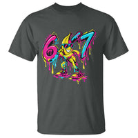 Funny 67 Banana Baseball Drip Ice Cream Six Seven Meme T Shirt