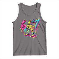 Funny 67 Banana Baseball Drip Ice Cream Six Seven Meme Tank Top