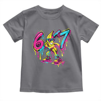 Funny 67 Banana Baseball Drip Ice Cream Six Seven Meme Toddler T Shirt