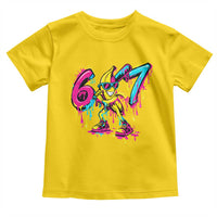 Funny 67 Banana Baseball Drip Ice Cream Six Seven Meme Toddler T Shirt