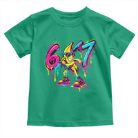 Funny 67 Banana Baseball Drip Ice Cream Six Seven Meme Toddler T Shirt