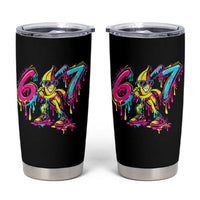 Funny 67 Banana Baseball Drip Ice Cream Six Seven Meme Tumbler Cup