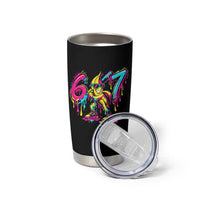 Funny 67 Banana Baseball Drip Ice Cream Six Seven Meme Tumbler Cup